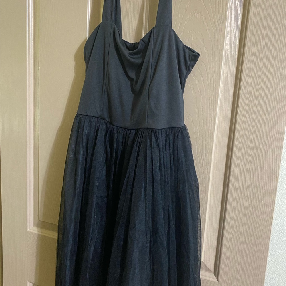 Black Flowy Dress